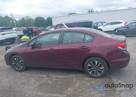 2014 Honda Civic Ex from USA, damaged, VIN 19XFB2F88EE208672